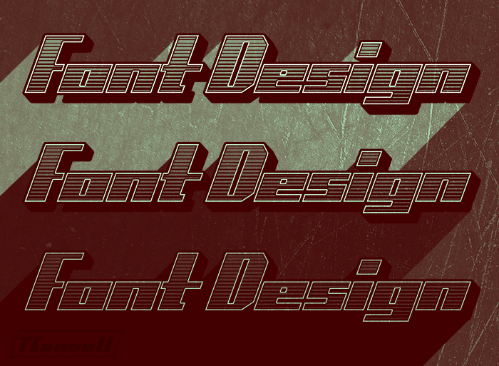 font design 2 - variant