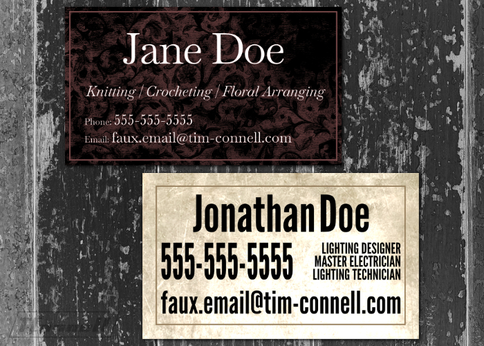 business card designs